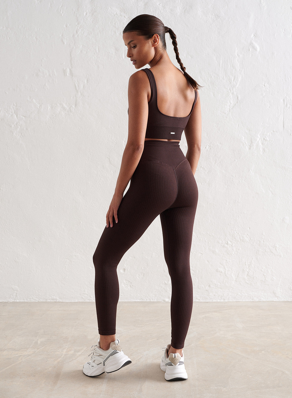 Beige Luxe Seamless Tights